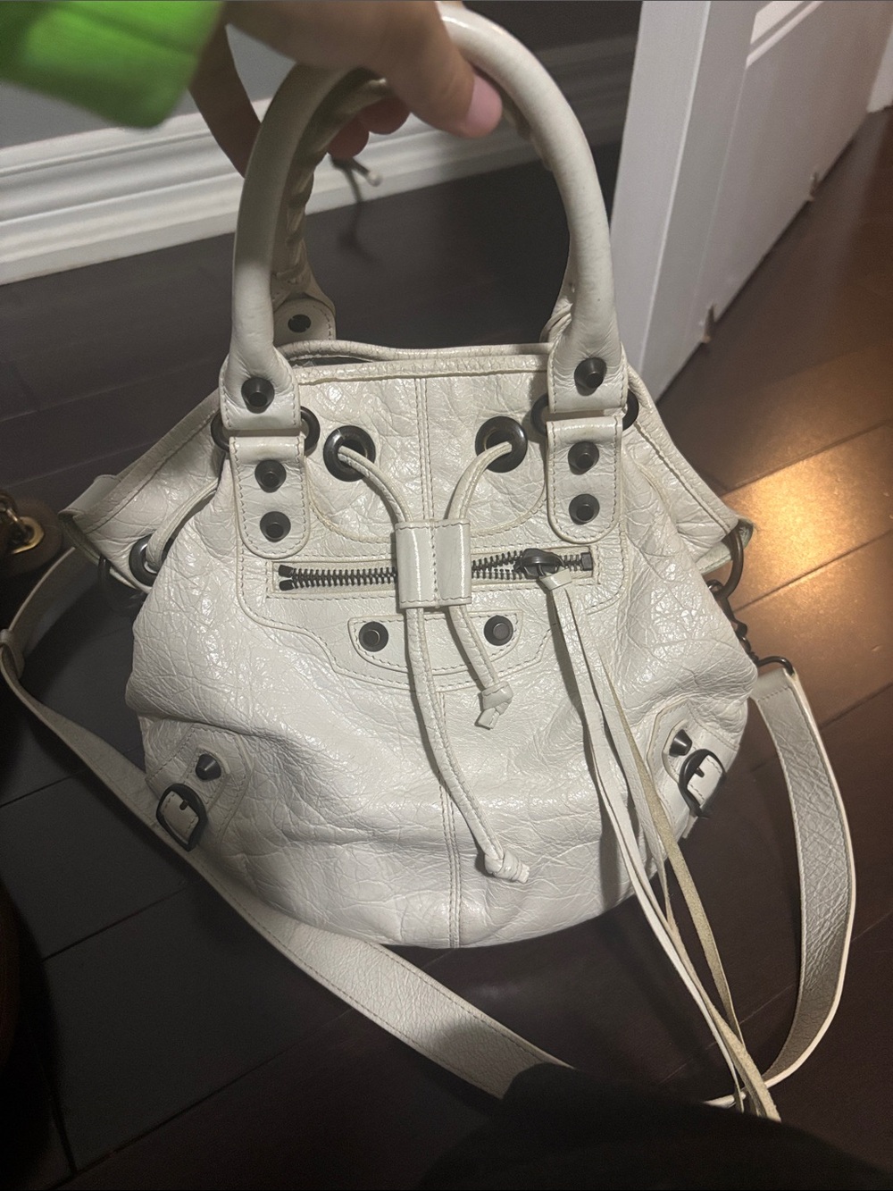 Authentic Balenciaga Pom Pom bag